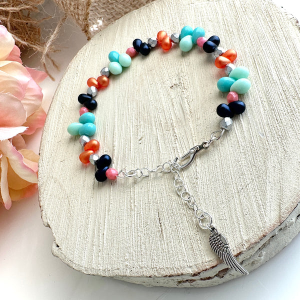 "Faith Drops" Bracelet - Candy