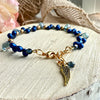 "Faith Drops" Bracelet - Little Blue