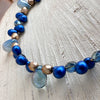 "Faith Drops" Bracelet - Little Blue