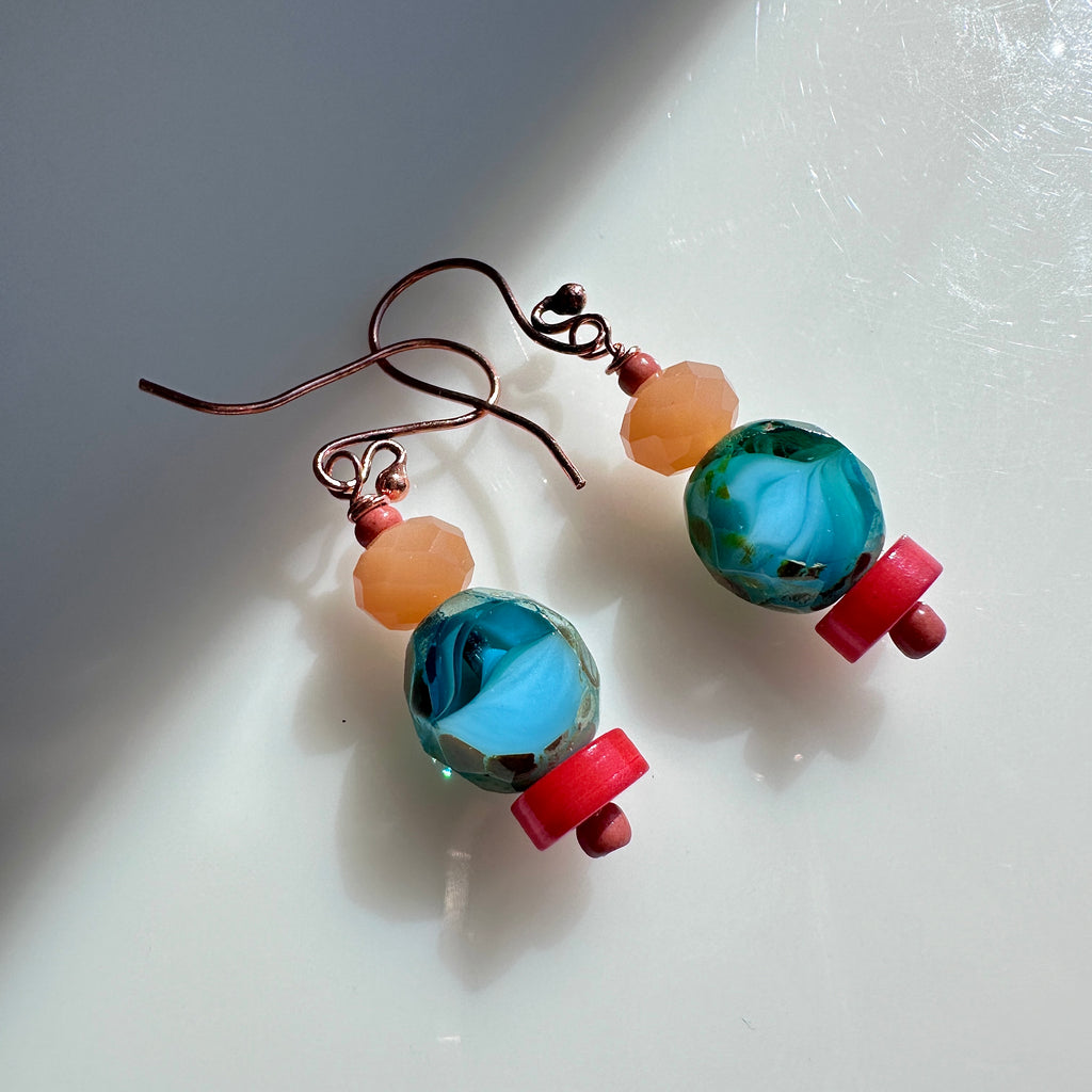 "Fall in Love Again" Earrings