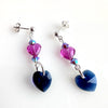 "Hearts on Fire" Earrings