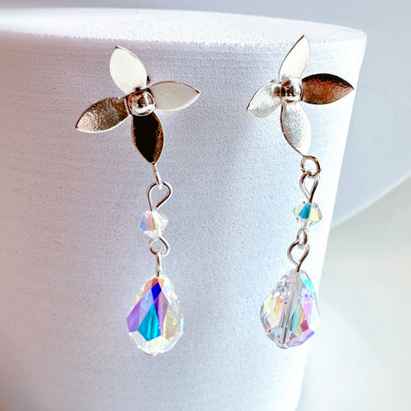 "Iridescent Blossoms" Earrings