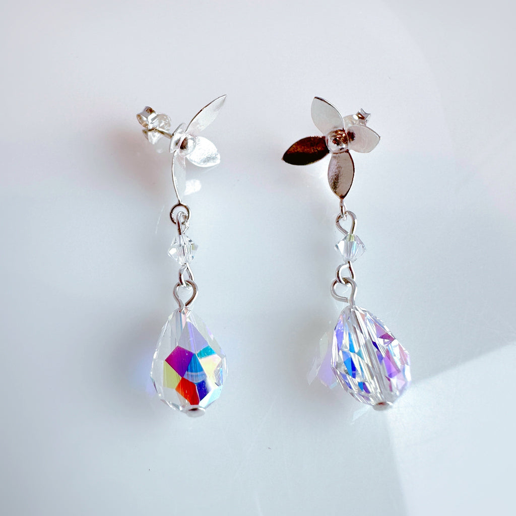 "Iridescent Blossoms" Earrings