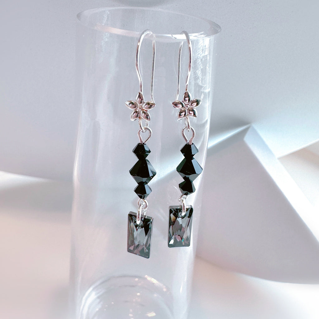 "Shadow Sparkle" Earrings