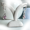 "Spring Sparkle" Earrings (lilac)