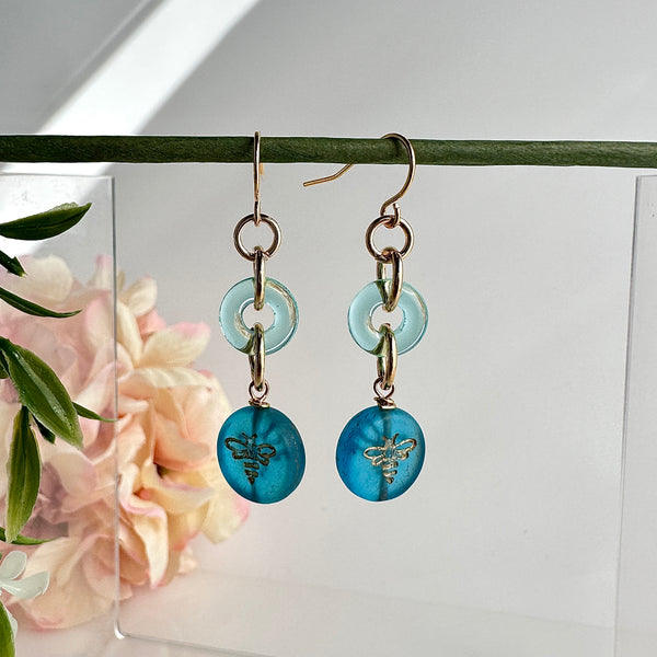 "Little Bees" Earrings (Various Colours)