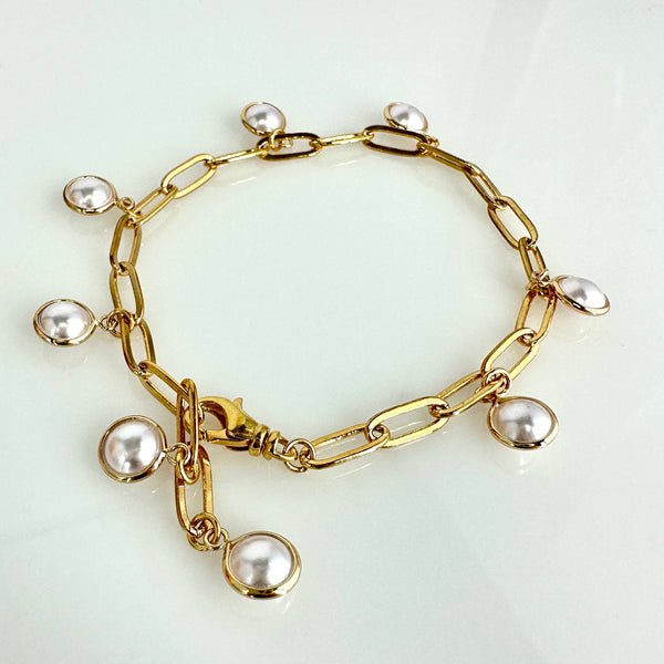 "Pearly Drop" Bracelet