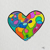Mosaic Rainbow Heart