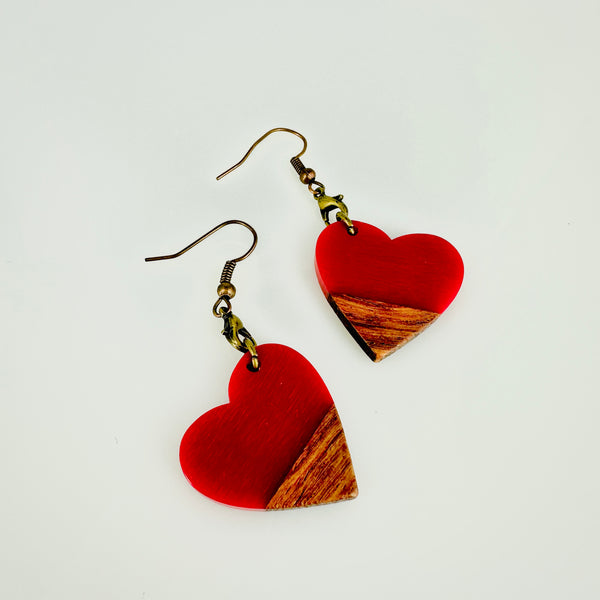 "Lock Heart" Earrings
