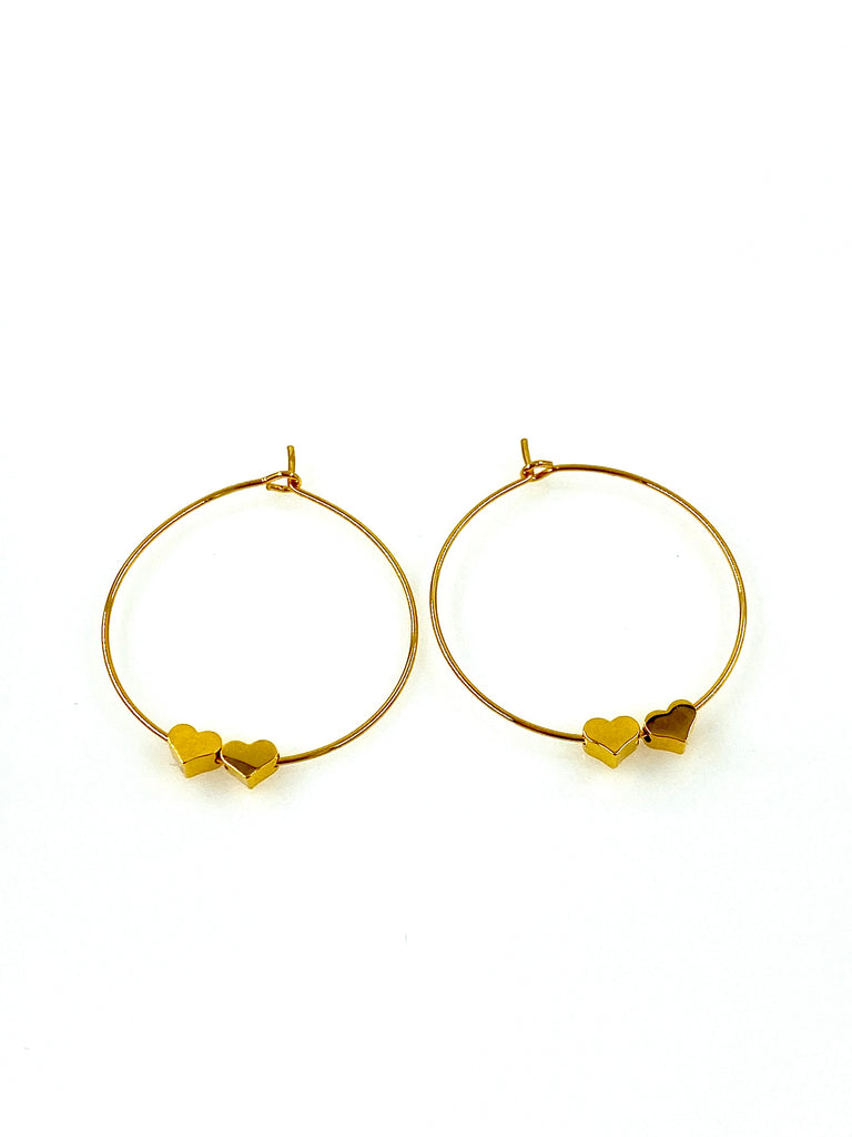 "Love Hoops" Earrings