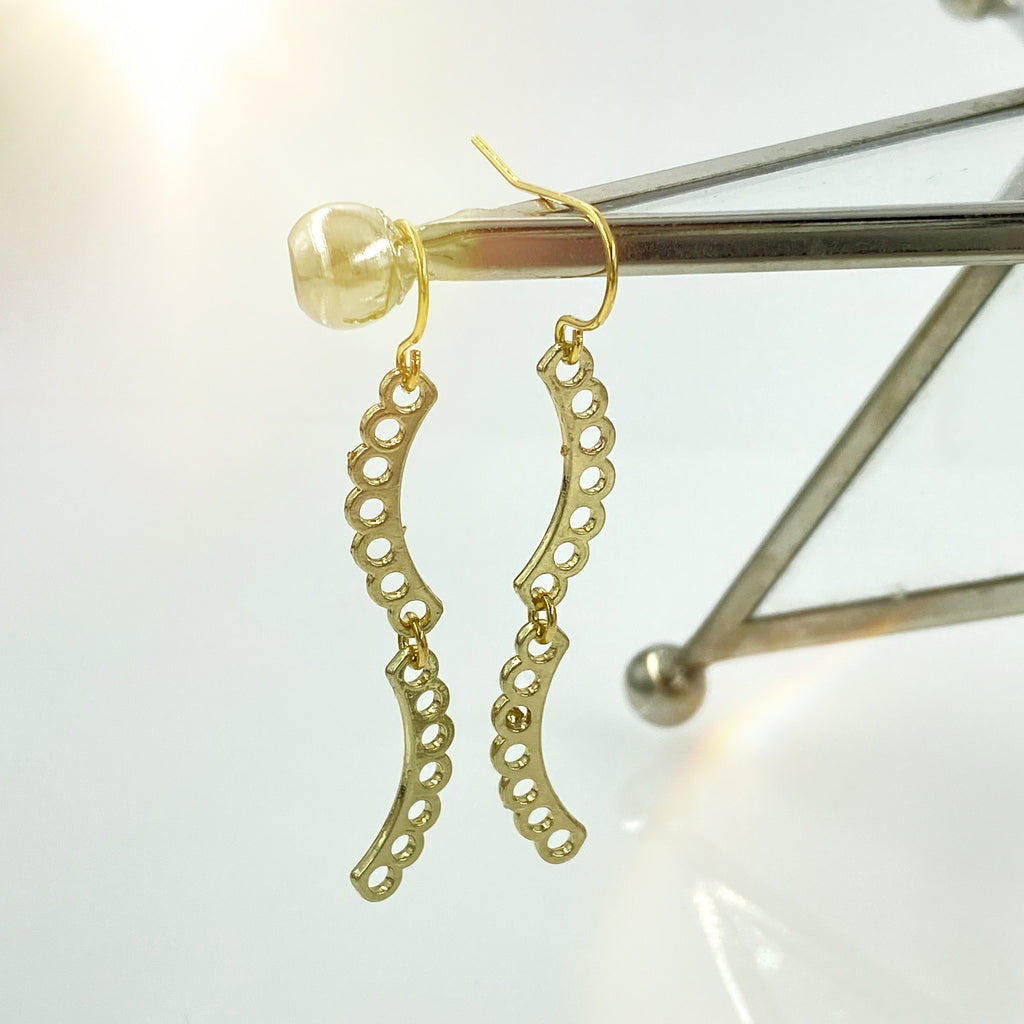 "Golden Lining” Earrings