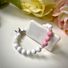 "In Peace" Bracelet - Pink