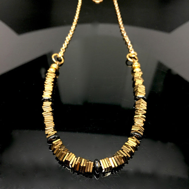 "Golden Ripple" Necklace