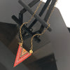 "Arrow" Necklace (Reds)