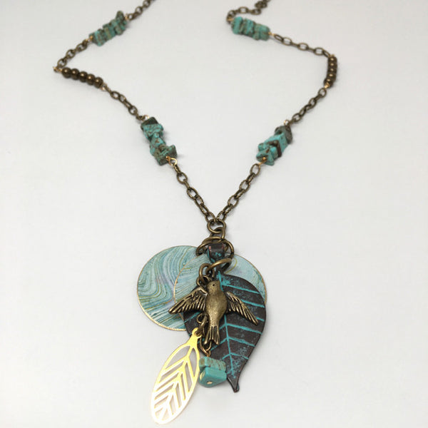 "Spring Flight" Necklace