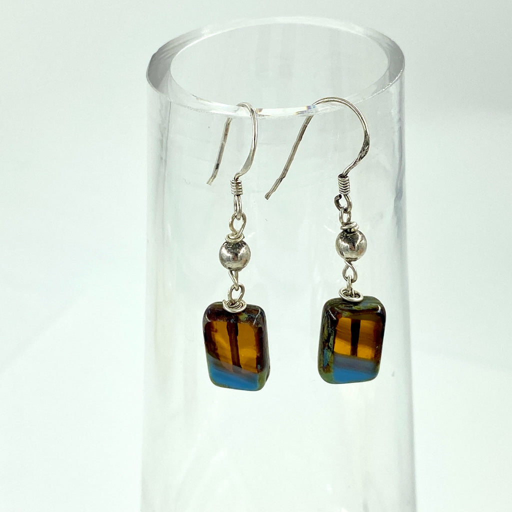 "Amber Accent" Earrings