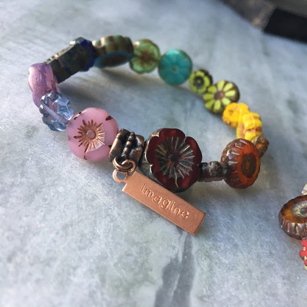 "Inspired Imagination" Stretch Bracelets