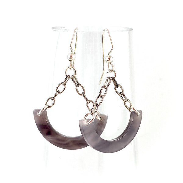 "Grey Way" Earrings