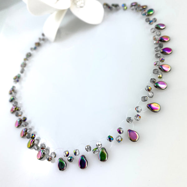 "May Showers" Necklace (Confetti)