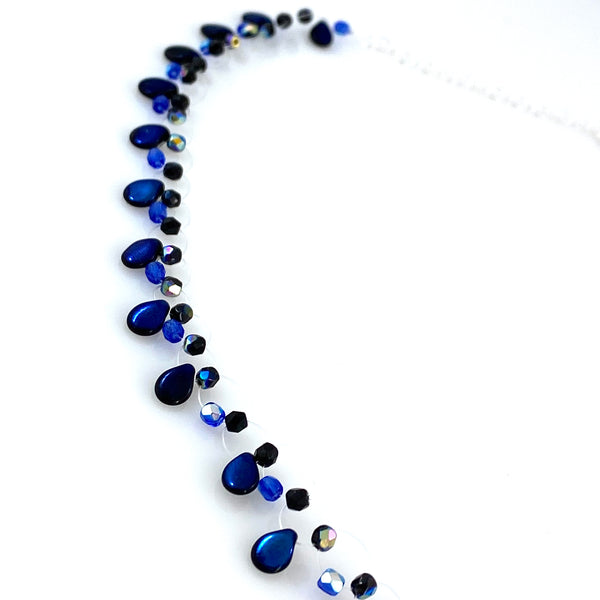 "May Showers" Necklace (Midnight)