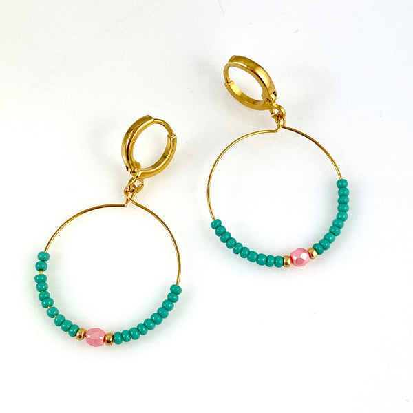 "Sweet Sundae" Earrings (Various Colours)