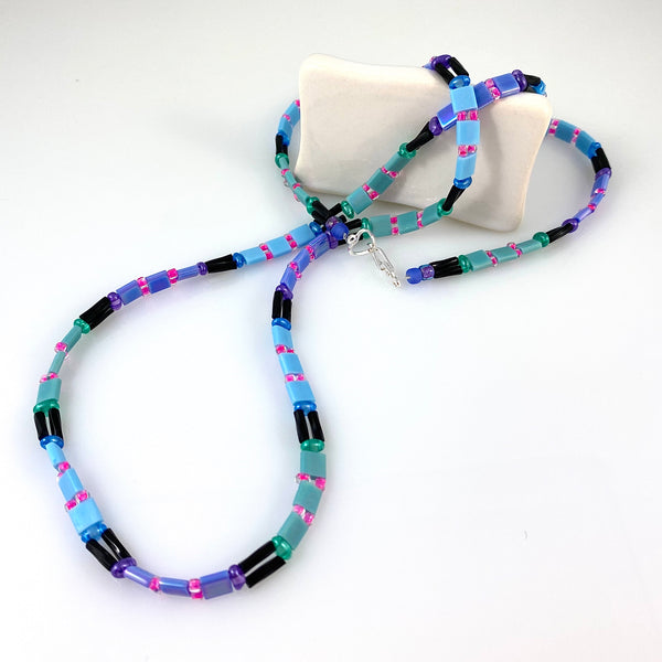 "Tile Wrap" Bracelet - Bubblegum