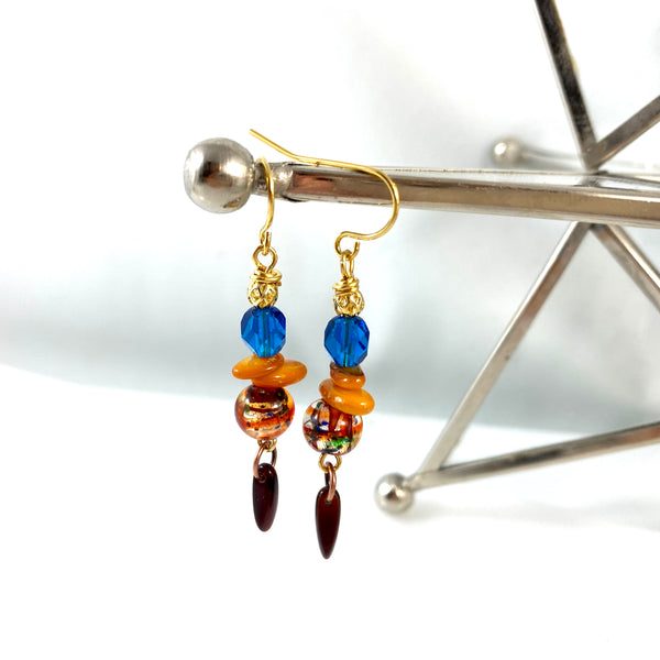 "September Skies" Earrings