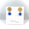 "Light Bright 1" Earrings (Blue)