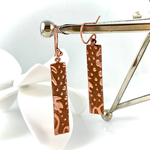 "Copper Stream" Earrings