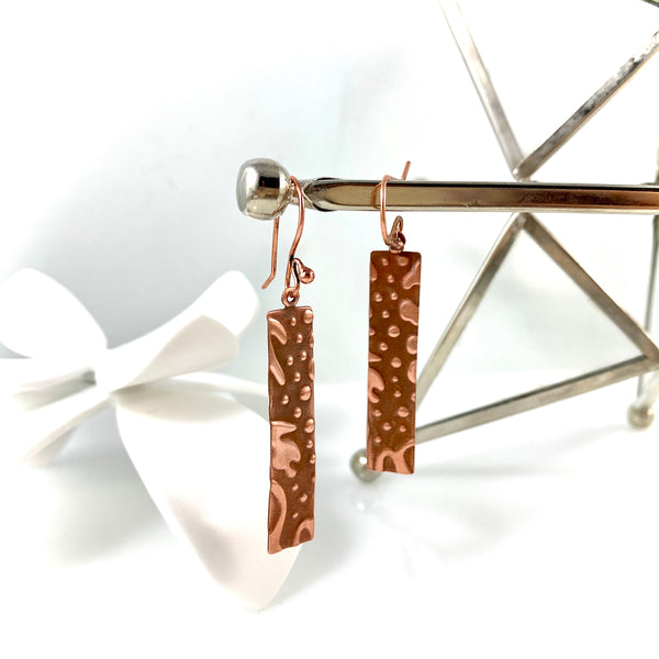 "Copper Stream" Earrings