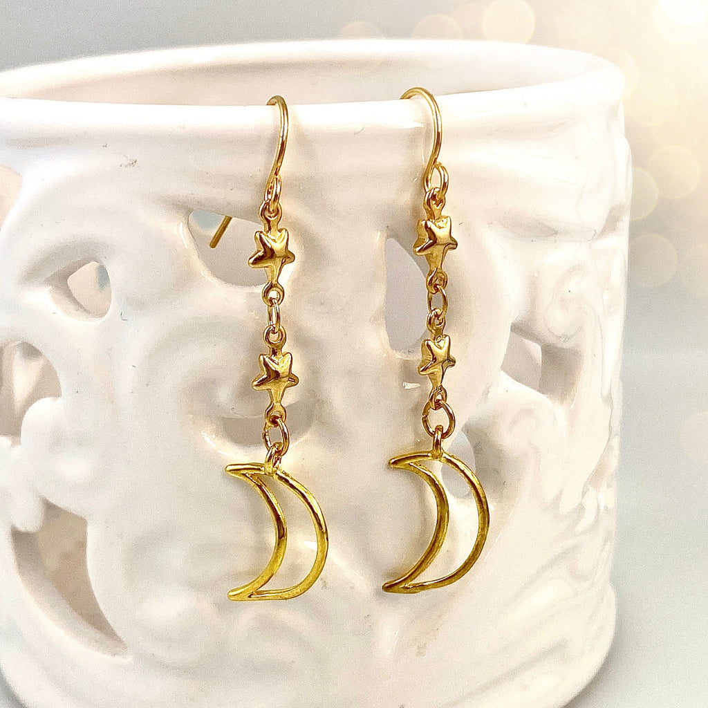 "To the Moon" Earrings