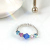 "Glitter Me" (Cotton Candy) Ring