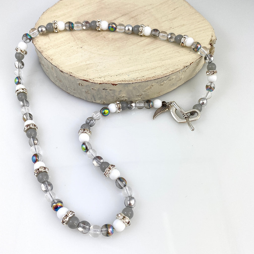 "Classical" Necklace Set (White Light)