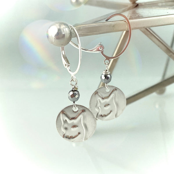 Imprinted - "Foxy" Earrings