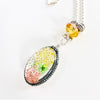 "Lost  Garden" Pendant Necklace (Summer)