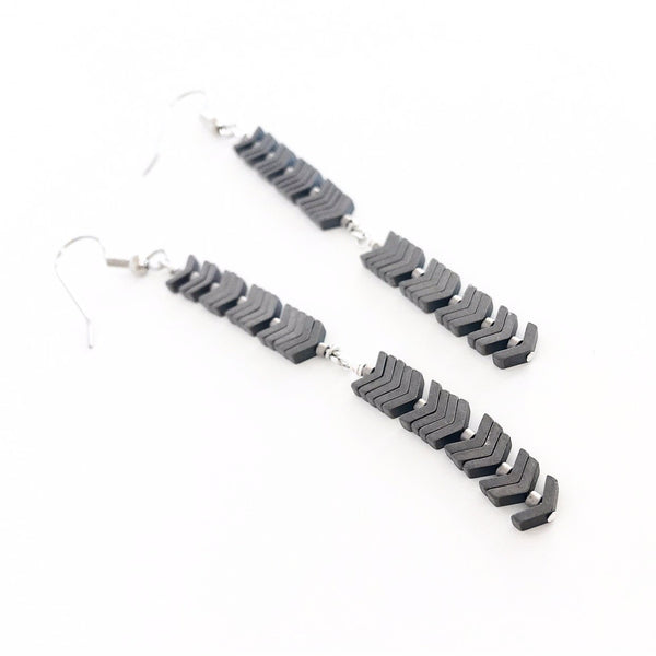 "Stone Feathers" V.2 Earrings