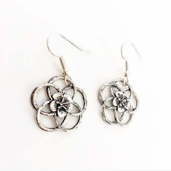 "Spiral Bloom" Earrings