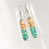 "Stained Glass" Earrings (Various Colours)