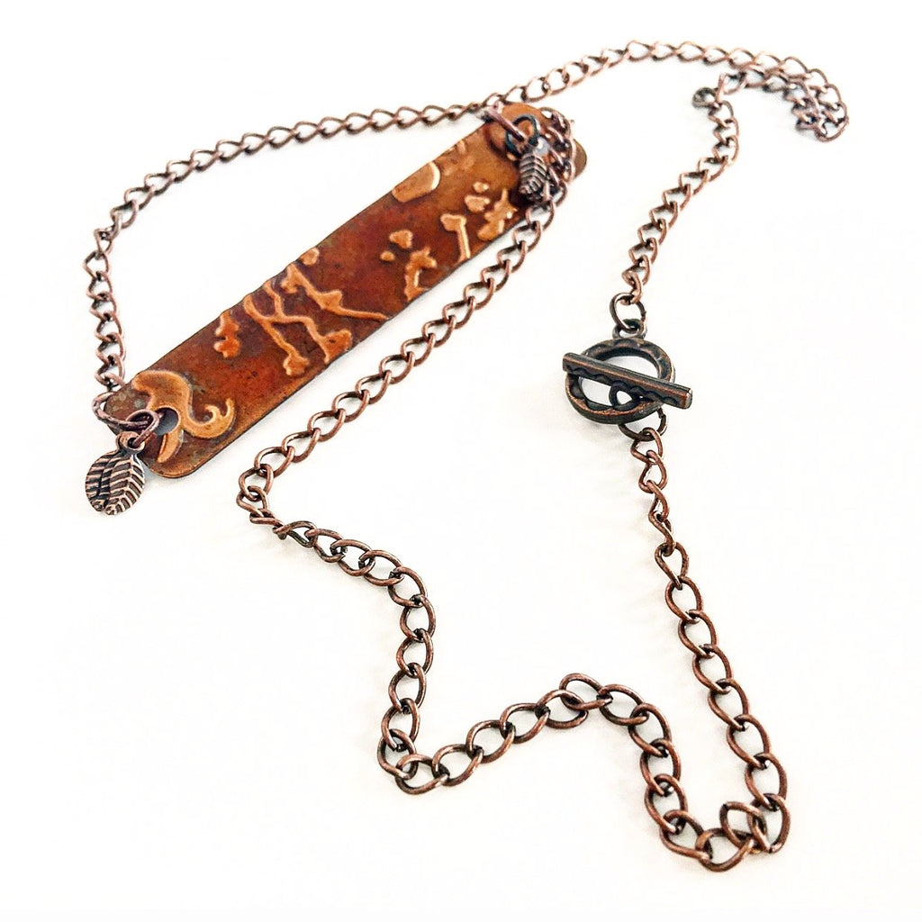 "Copper Branch" Necklace
