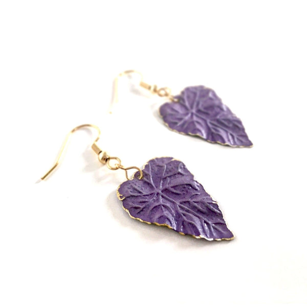 "Patina Leaves" Earrings