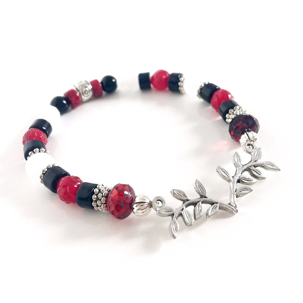 "Branched Out" Bracelets (Red)