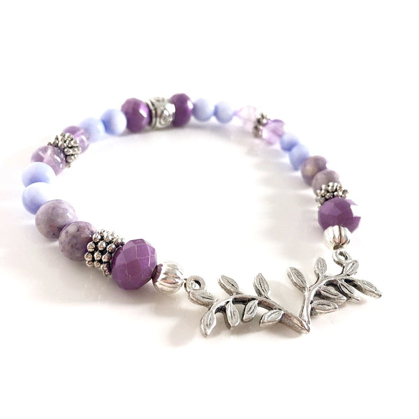 "Branched Out" Bracelets (Lavender)