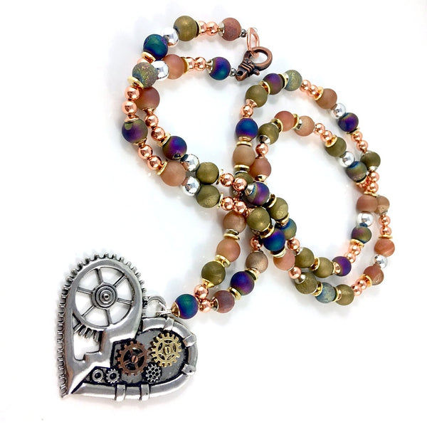 "Geared for Love" Necklace