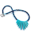 "Blue Icicles" Necklace