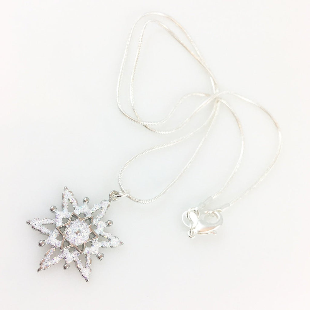 "Silver Snow" Necklace