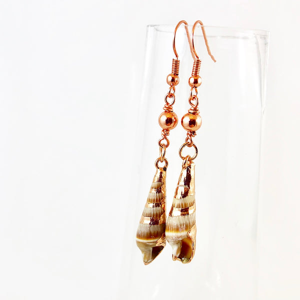"Wrapped in Magic" (Rose Gold-Tone) Earrings