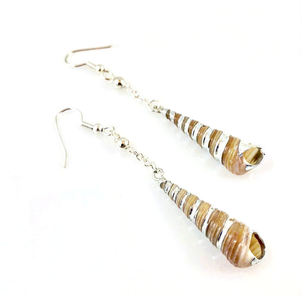 "Wrapped in Magic" (silver-tone) Earrings