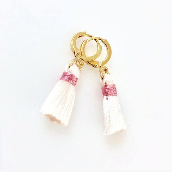 "Teeny Tassel" Earrings (Various Colours)