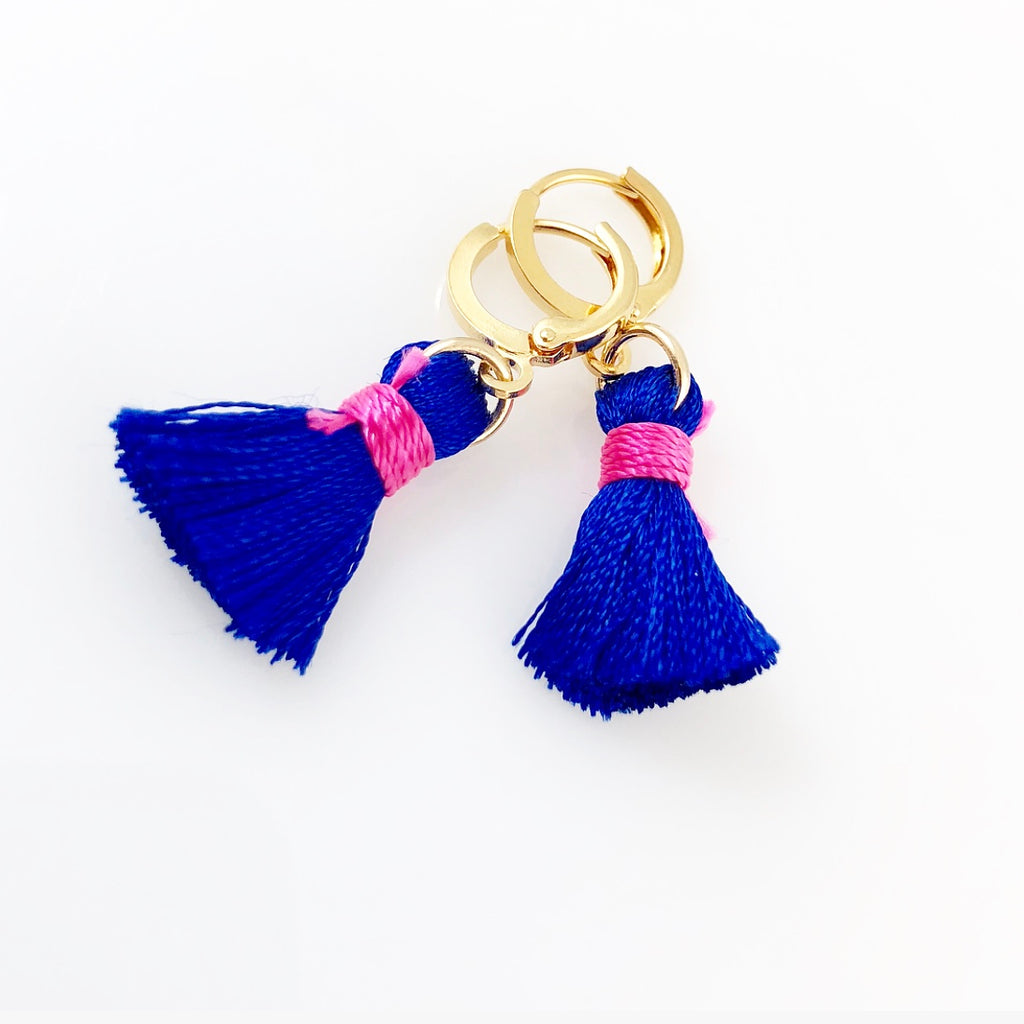 "Teeny Tassel" Earrings (Various Colours)