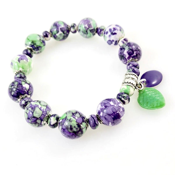 "Violet Blossom" Bracelet